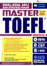 Image of Soal-Soal Asli dan Strategi Pakar Master Toefl